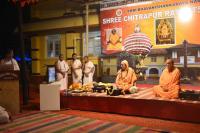 Dharma Sabha - Inroduction to Samarth Bhanap Yojana by Shri Hemant Mallapur (Pic Courtesy: Shri Dinesh Karkal)